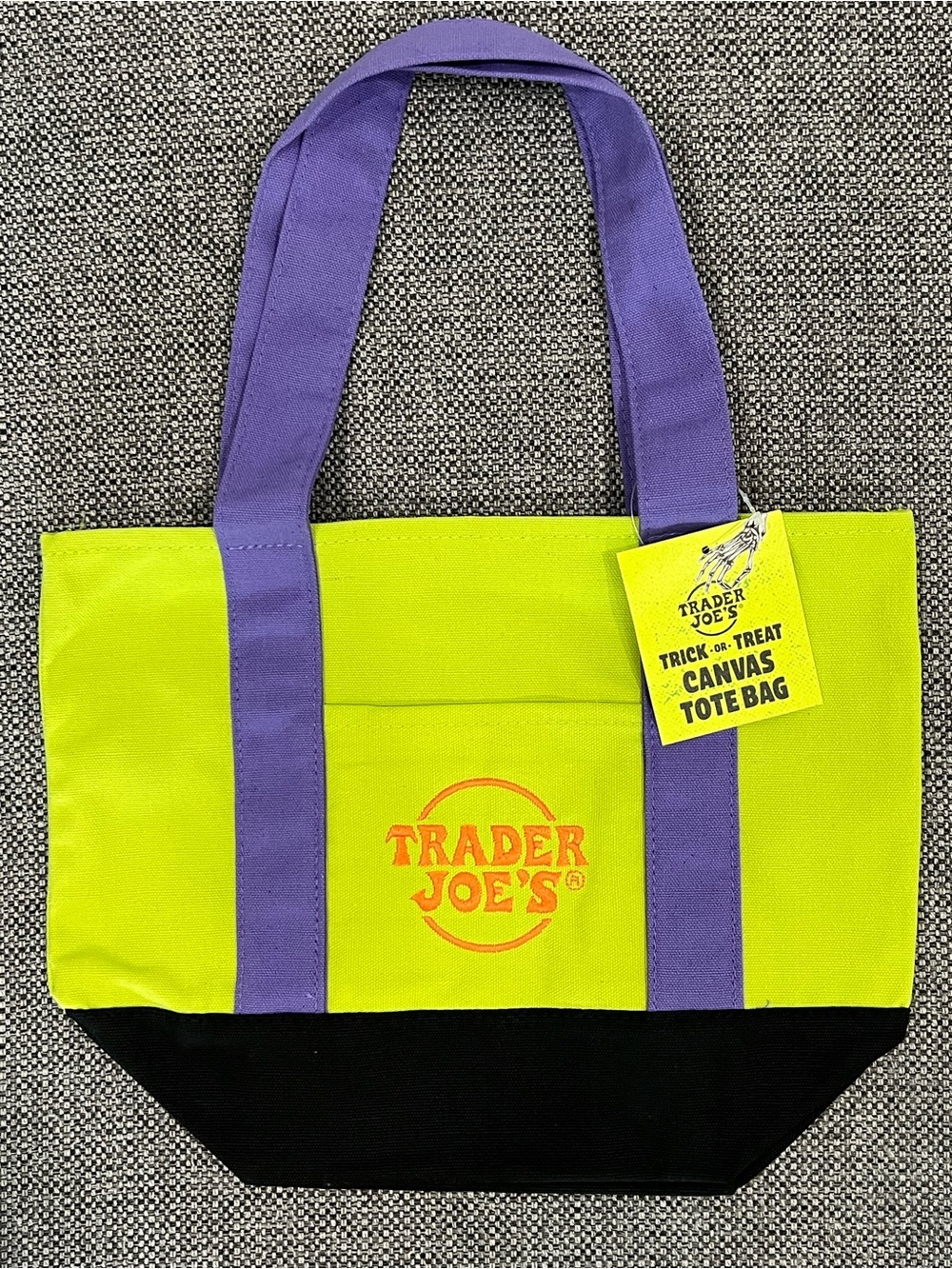 Trader Joe’s Halloween Mini Canvas Tote